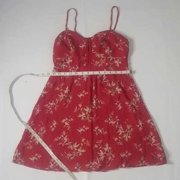 American Eagle  outfitters Pinl floral summers sz S - Picture 7 of 11